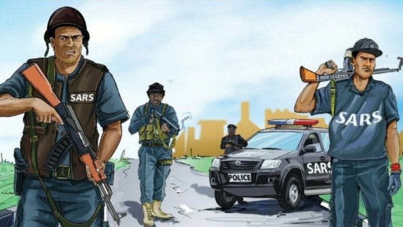 SARS the notorious police unit has been banned from carrying out stop and search duties.
