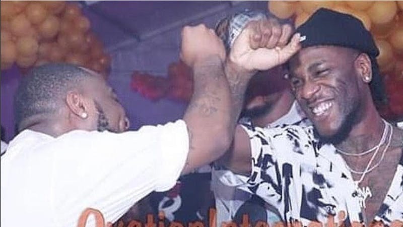 Nigerian Artists, Davido and Burna Boy.