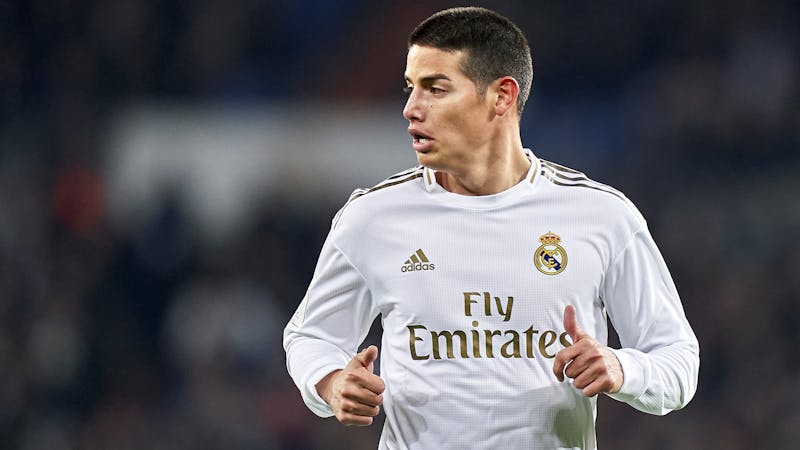 Everton is hoping to sign James Rodriguez from Real Madrid with Advane talk already going on