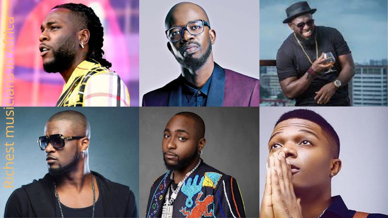 complete list of top richest musicians in Africa in 2021