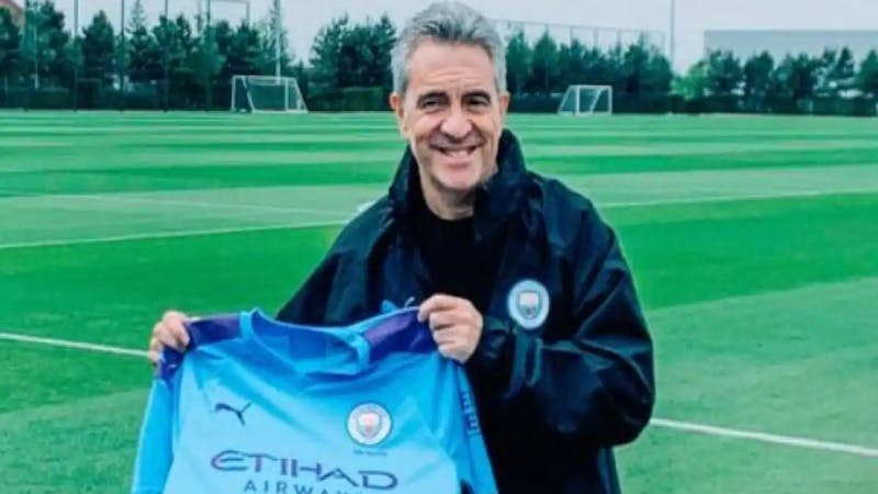 Manchester City new assistant Juan Manuel Lilo