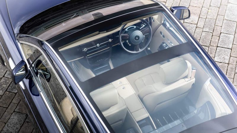 The interior part of Sweptail is one of the finest interior decorations you can see in a car