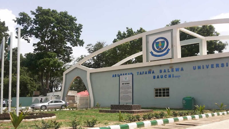 List of courses offered by Abubakar Tafawa Balewa University, Bauchi