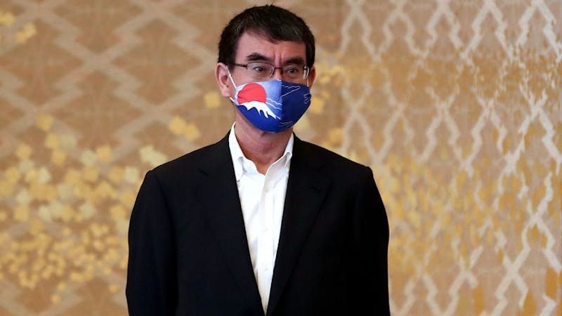 Japanese Defense Minister, Taro Kono