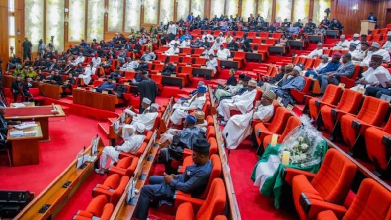 Image showing state representatives inside Nigeria's National Assembly