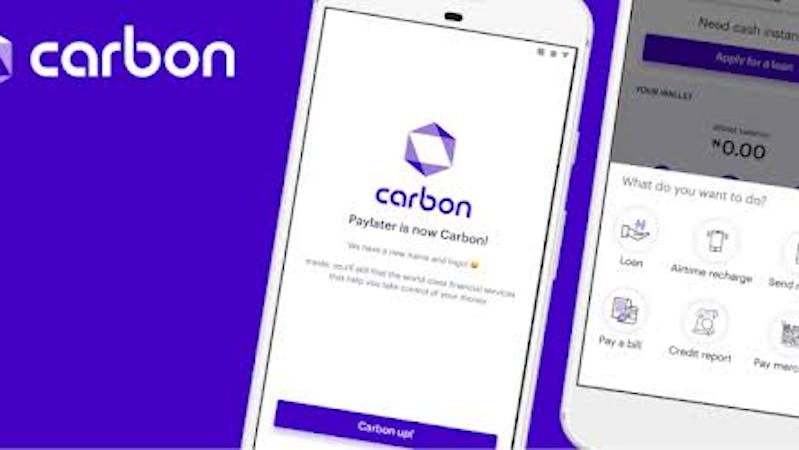 Carbon, a loan app for Nigerians is a Fintech platform that enables users acquire loans fast, easy and without collaterals
