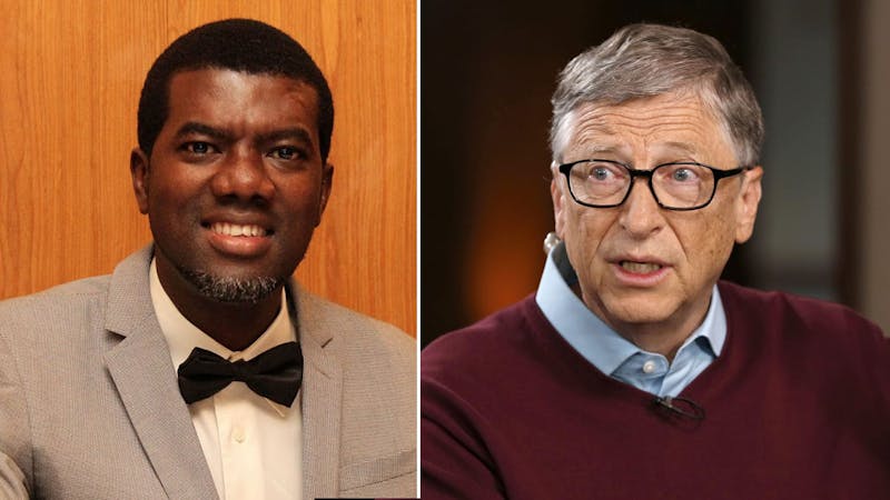 Reno Omokri and Bill Gates