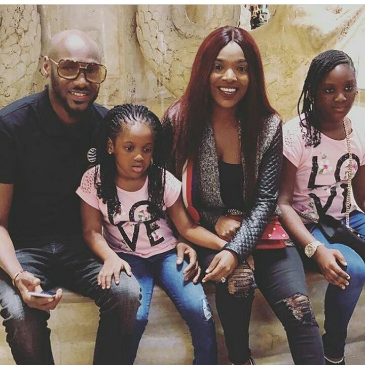 Meet Annie Macaulay Idibia’s Children With 2Baba - Isabella And Olivia ...