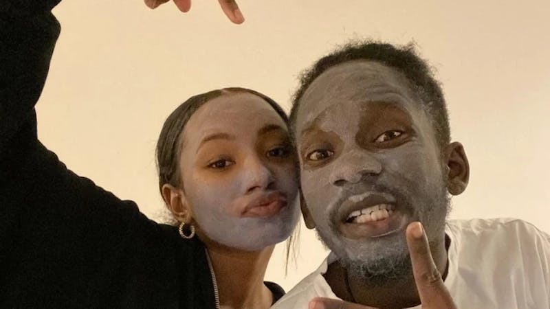 Temi Otedola and Mr Eazi