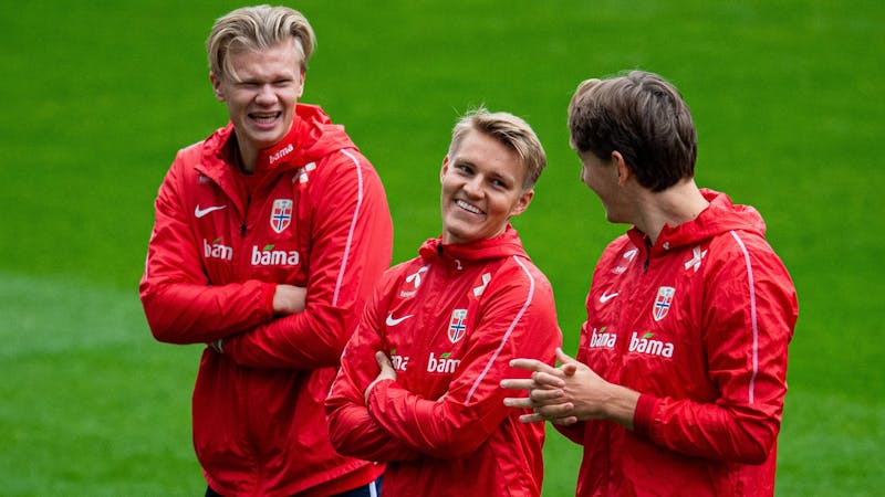 Odegaard and haaland