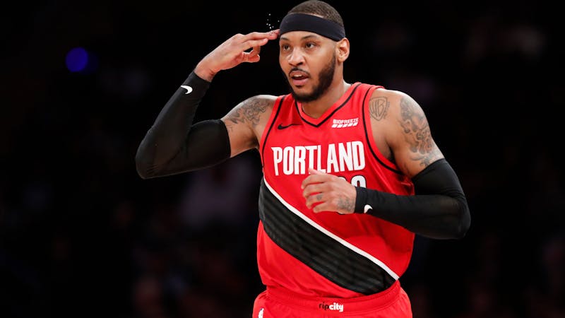 Carmelo Anthony is the 5th richest basketball player in the world in 2021