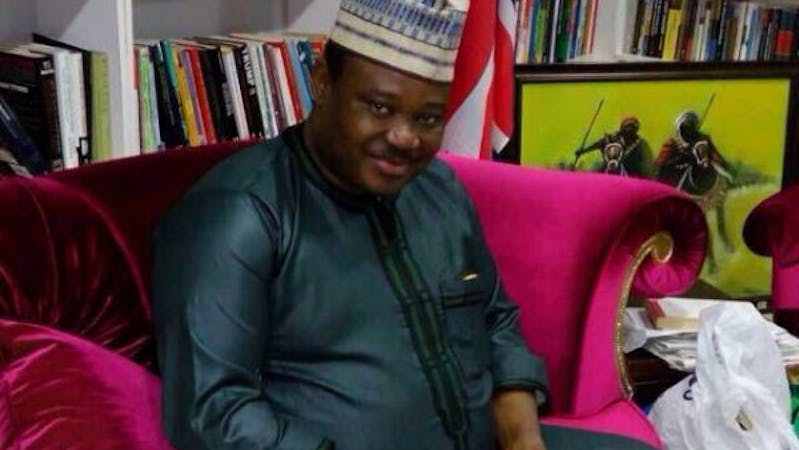 Jimoh Ibrahim is the son of a bricklayer from Ondo state, Nigeria.