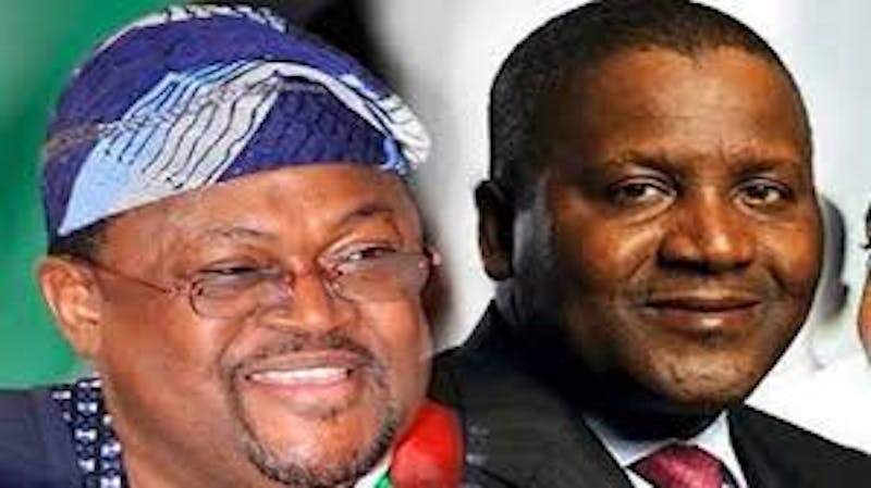 Dangote, Adenuga appears in Forbes list of African richest men 2021