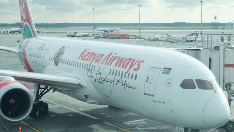 Kenyan Airway cargo plane