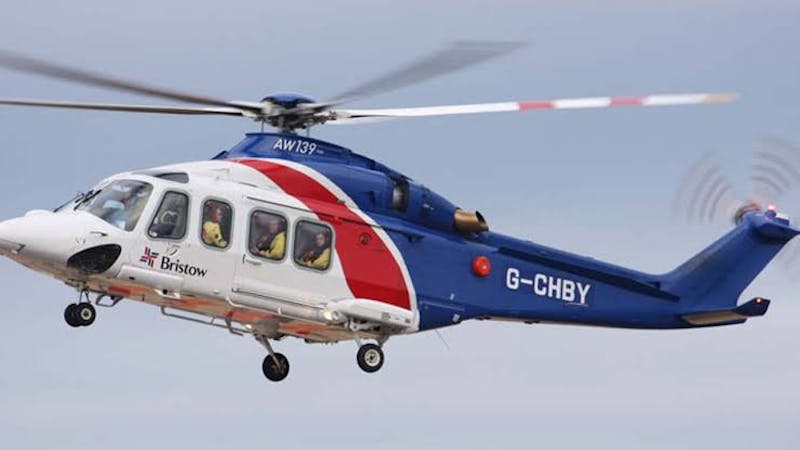 Bristow helicopters Nigeria - a helicopter transport company