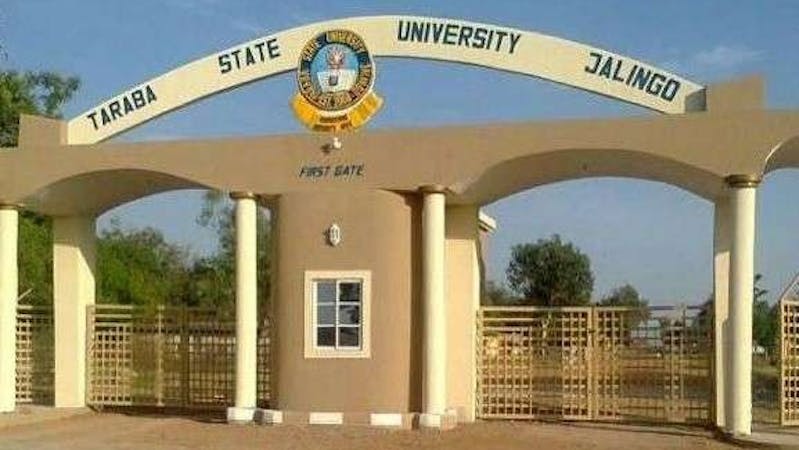 Entrance gate of Taraba State University, Jalingo.
