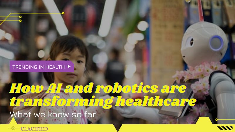Application of artificial intelligence (AI) and Robotics in healthcare system