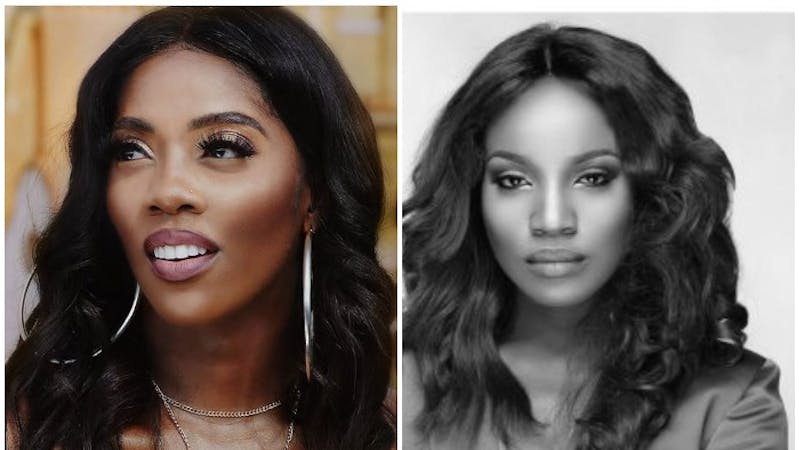Tiwa Savage and Seyi Shay