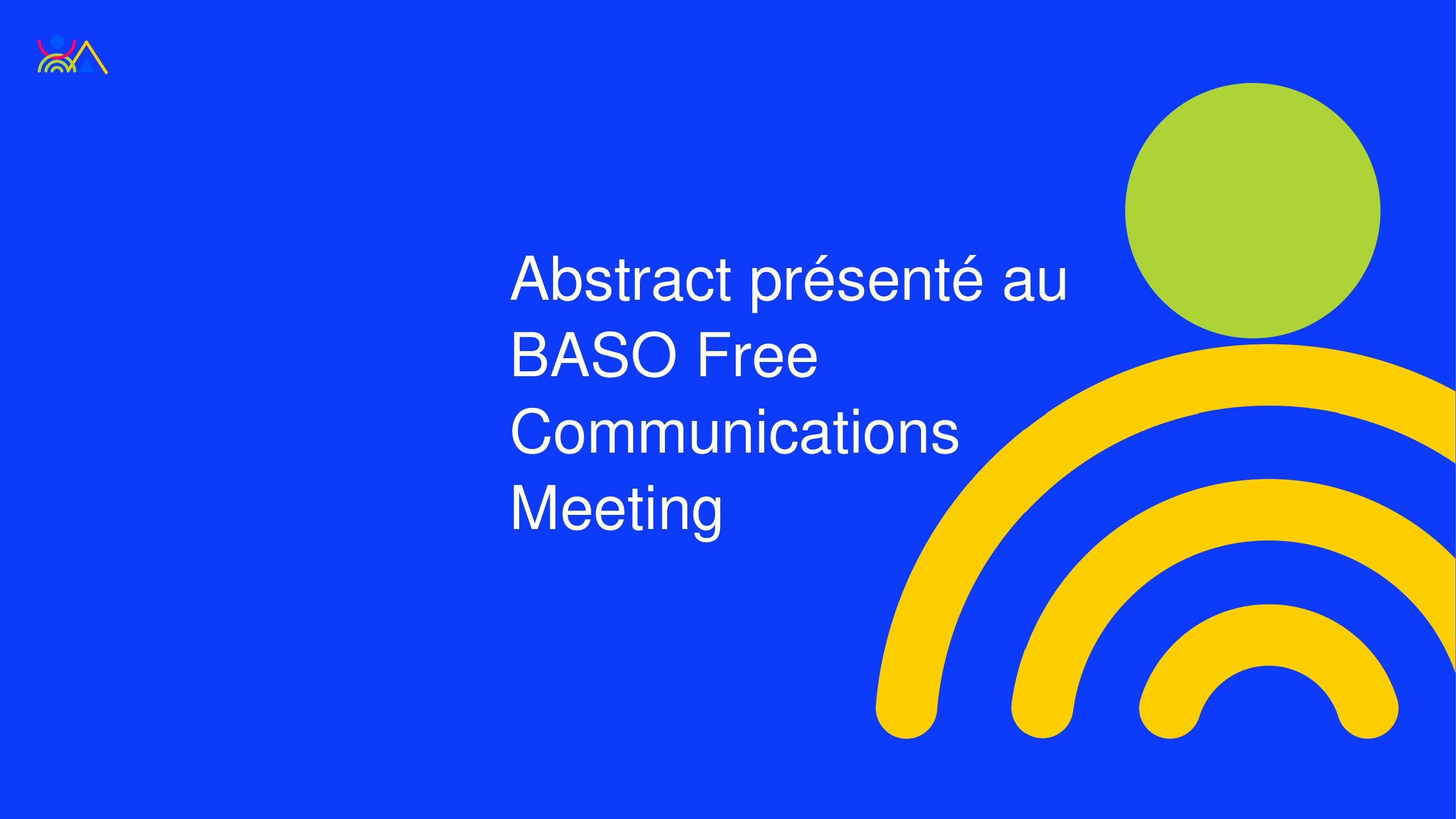 Abstract : BASO Free Communications Meeting
