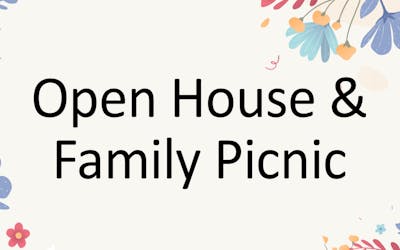 Open House & Family Picnic 