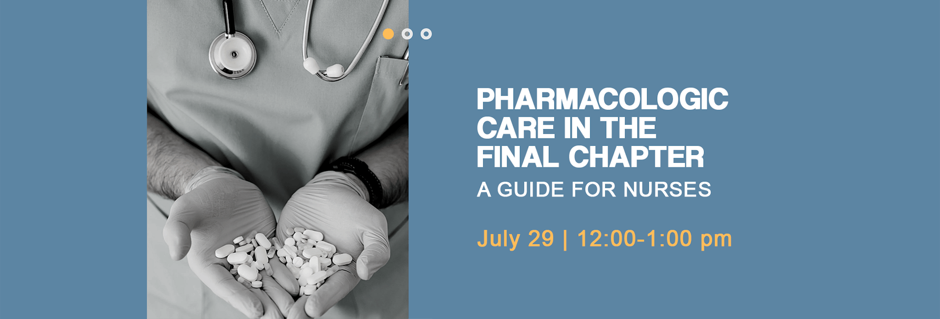 Pharmacologic Care in the Final Chapter