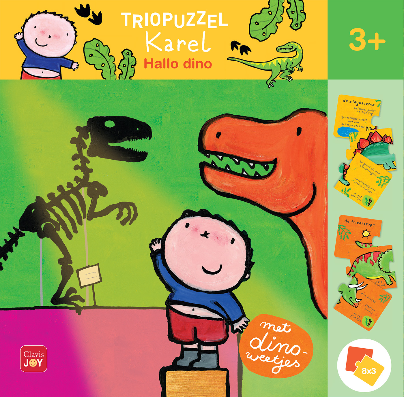ISBN 5407009981265
Titel Triopuzzel Karel. Hallo dino