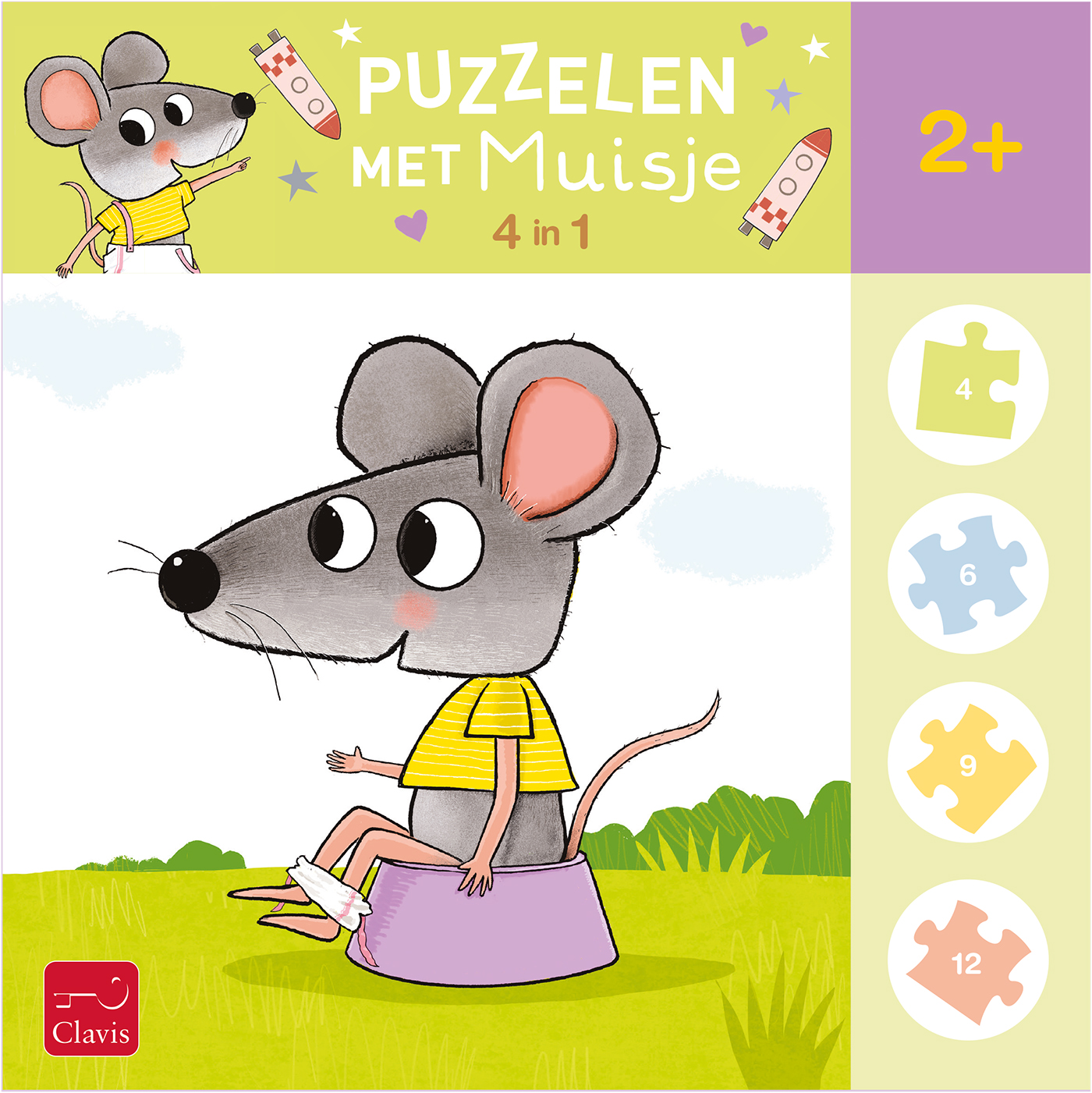 ISBN 5407009980084
Titel Puzzelen met muisje. 4-in-1-puzzel