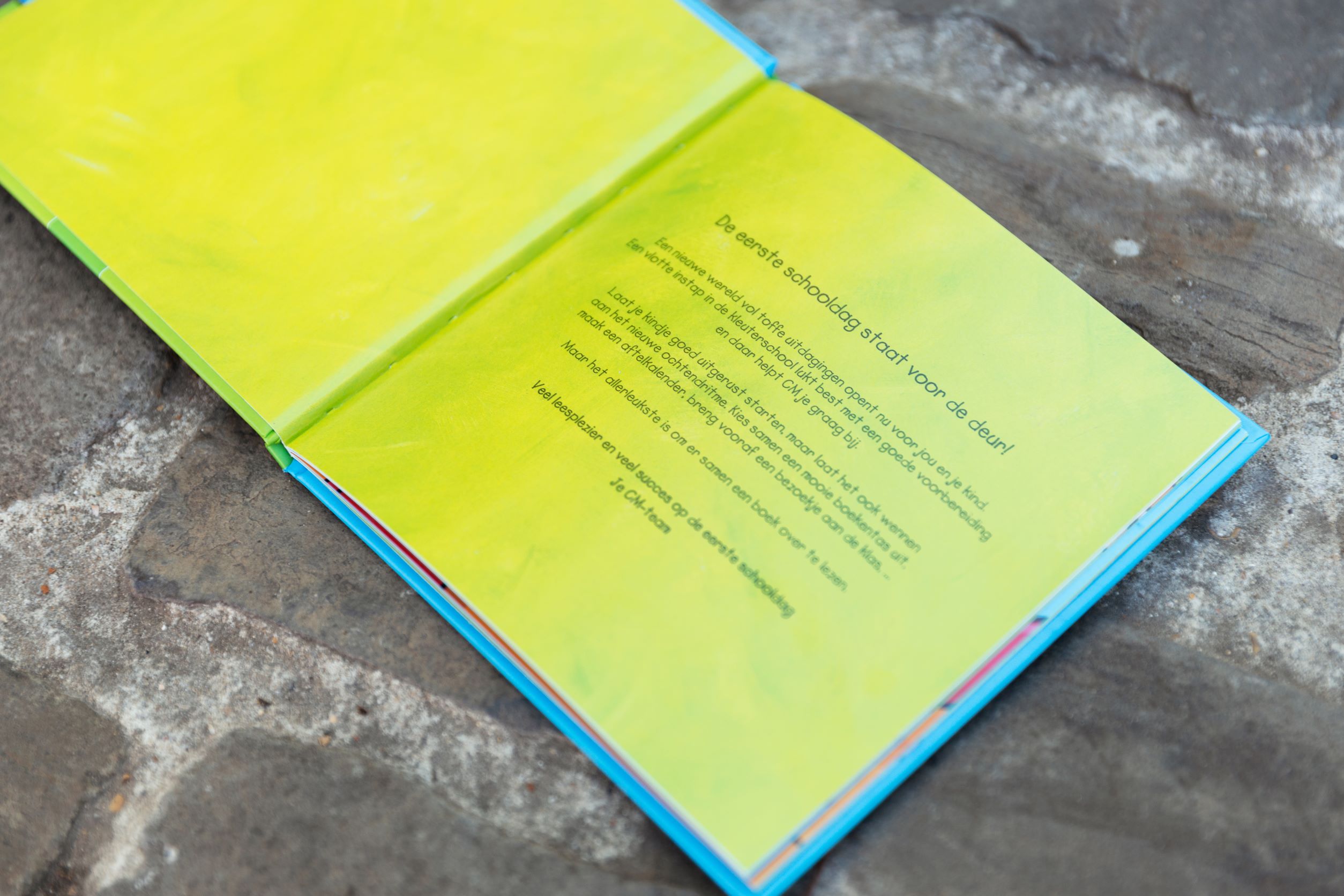 Boekje Anna in de klas voor CM - voorwoord