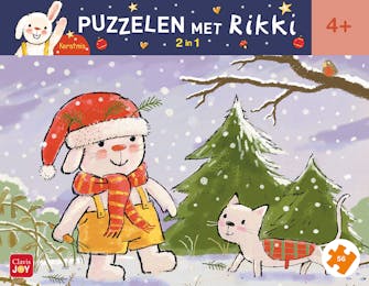 Product 5407009981371Titel Puzzelen met Rikki. 2-in-1-puzzel KerstmisReeks Rikki