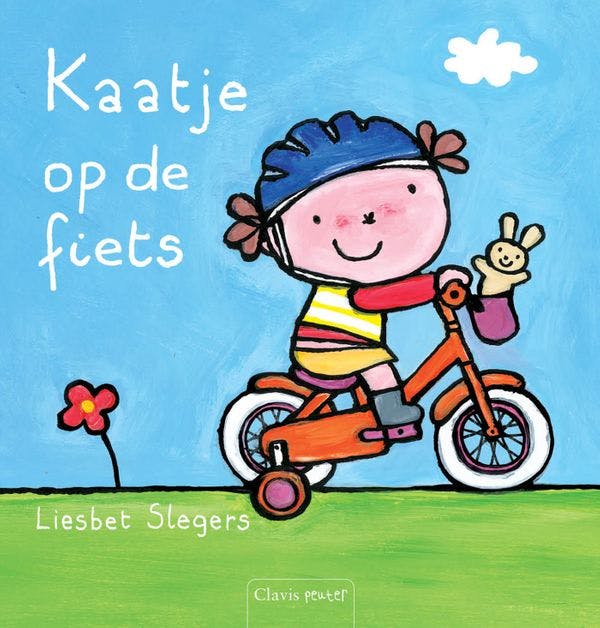 Coverbeeld van Kaatje op de fiets ISBN 9789044817140  Titel Kaatje op de fiets Auteur Liesbeth Slegers