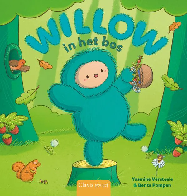 cover willow in het bos