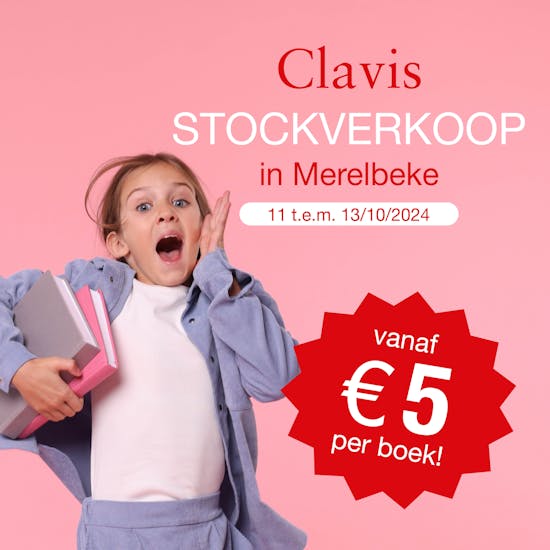 Foto van een blij meisje dat in de lucht springt met een stapeltje boeken in de hand