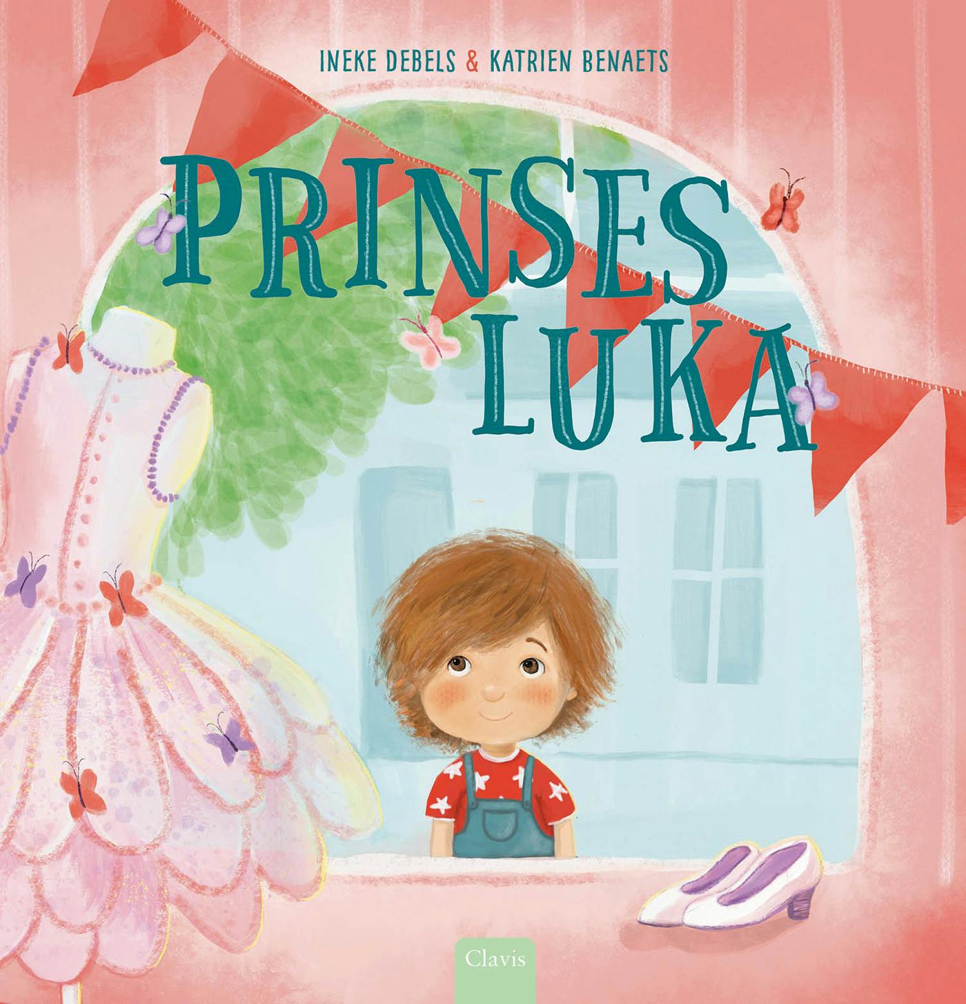 Cover Prinses Luka
ISBN 9789044848892 
Auteur: Ineke Debels 
Illustrator: Katrien Benaets 