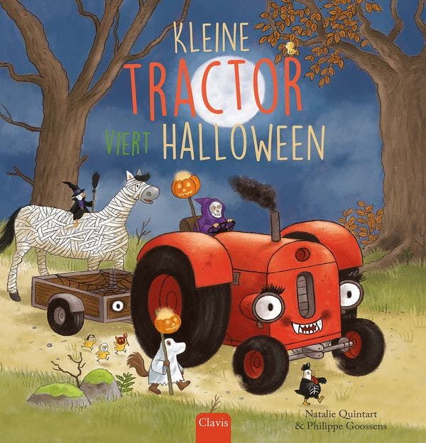 cover Kleine tractor viert Halloween