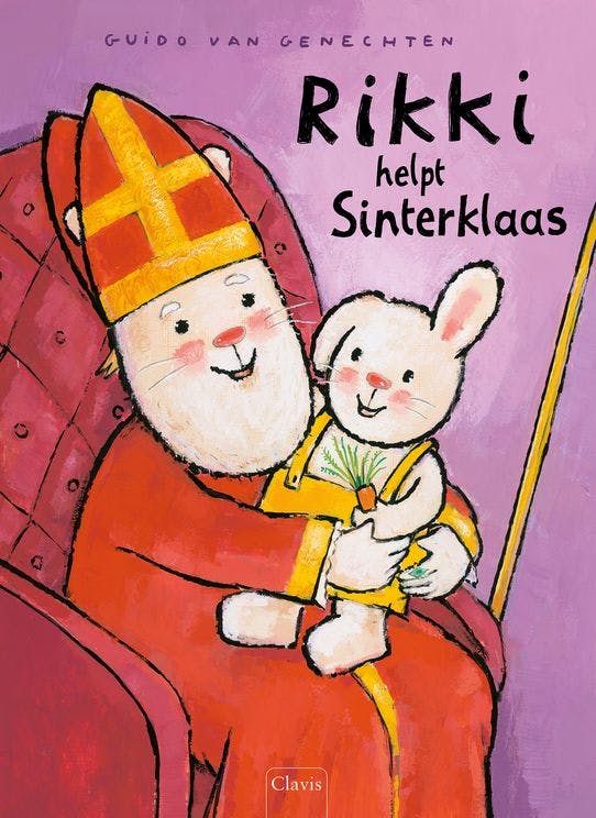 coverafbeeling Rikki helpt Sinterklaas