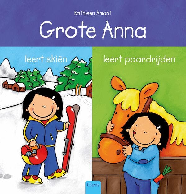 cover Grote anna leert skiën