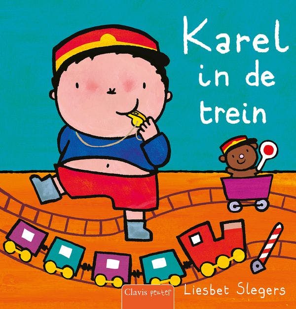 cover Karel in de trein