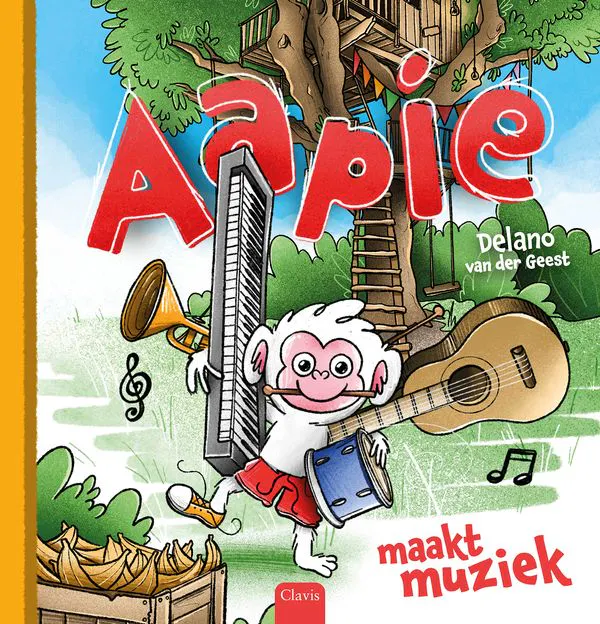cover Aapie maakt muziek