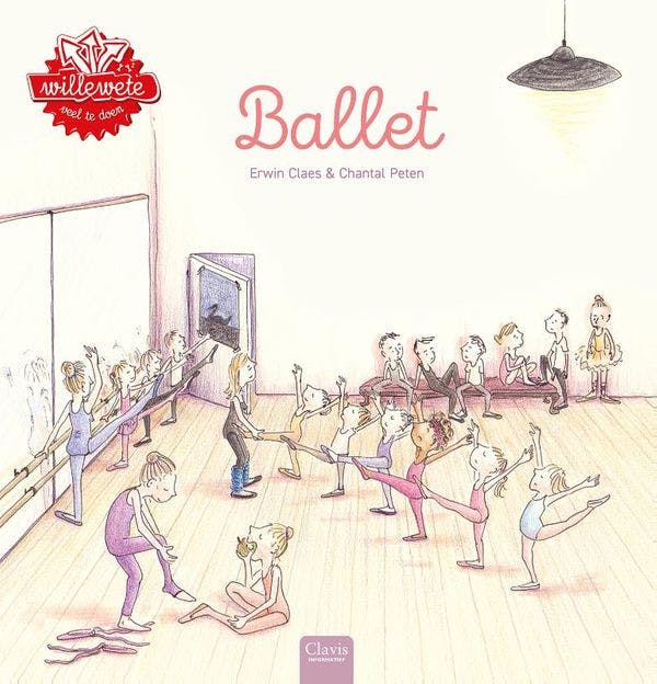 Coverbeeld van Ballet ISBN 9789044850109  Titel Ballet Auteur Erwin Claes Illustrator Chantal Peten