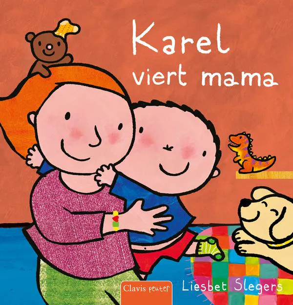 cover Karel viert mama