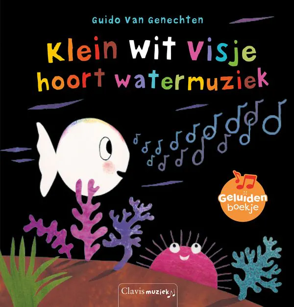 cover Klein wit visje hoort watermuziek