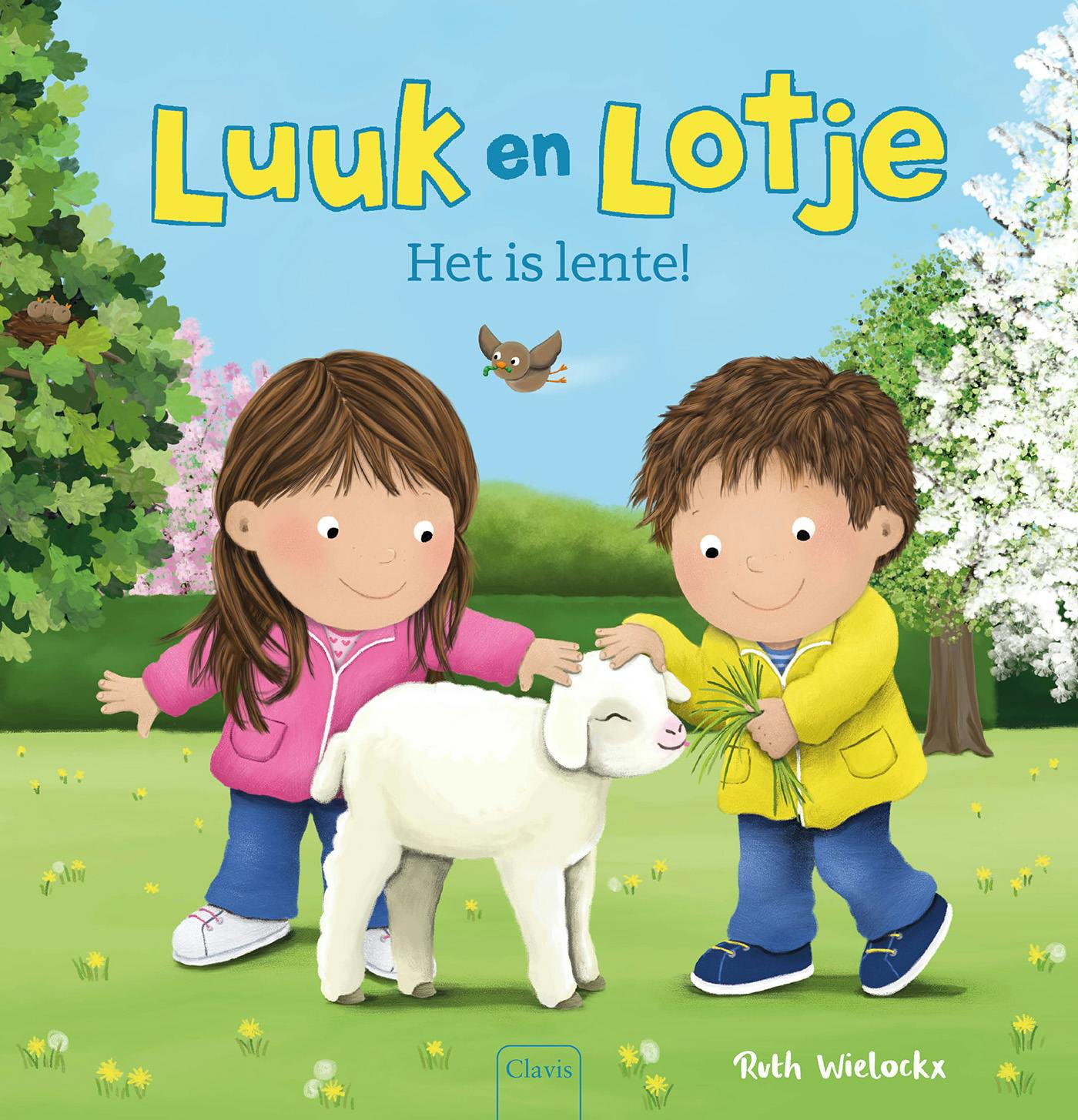 Cover van Luuk en Lotje - Het is lente! van Ruth Wielockx 
ISBN 9789044850949