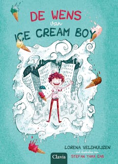 Boekcover 9789044851298Titel De wens van Ice Cream BoyAuteur Lorena VeldhuijzenIllustratorSefan Yama Cab