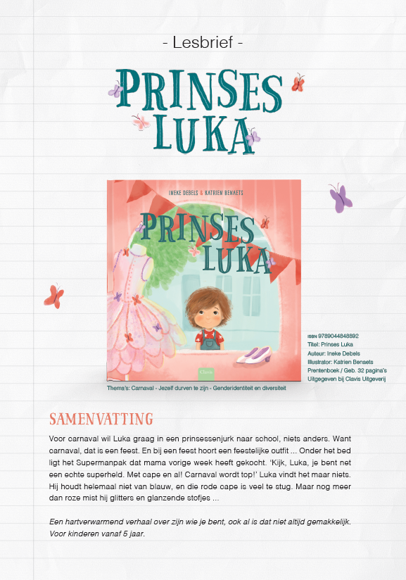 Lesbrief Prinses Luka 