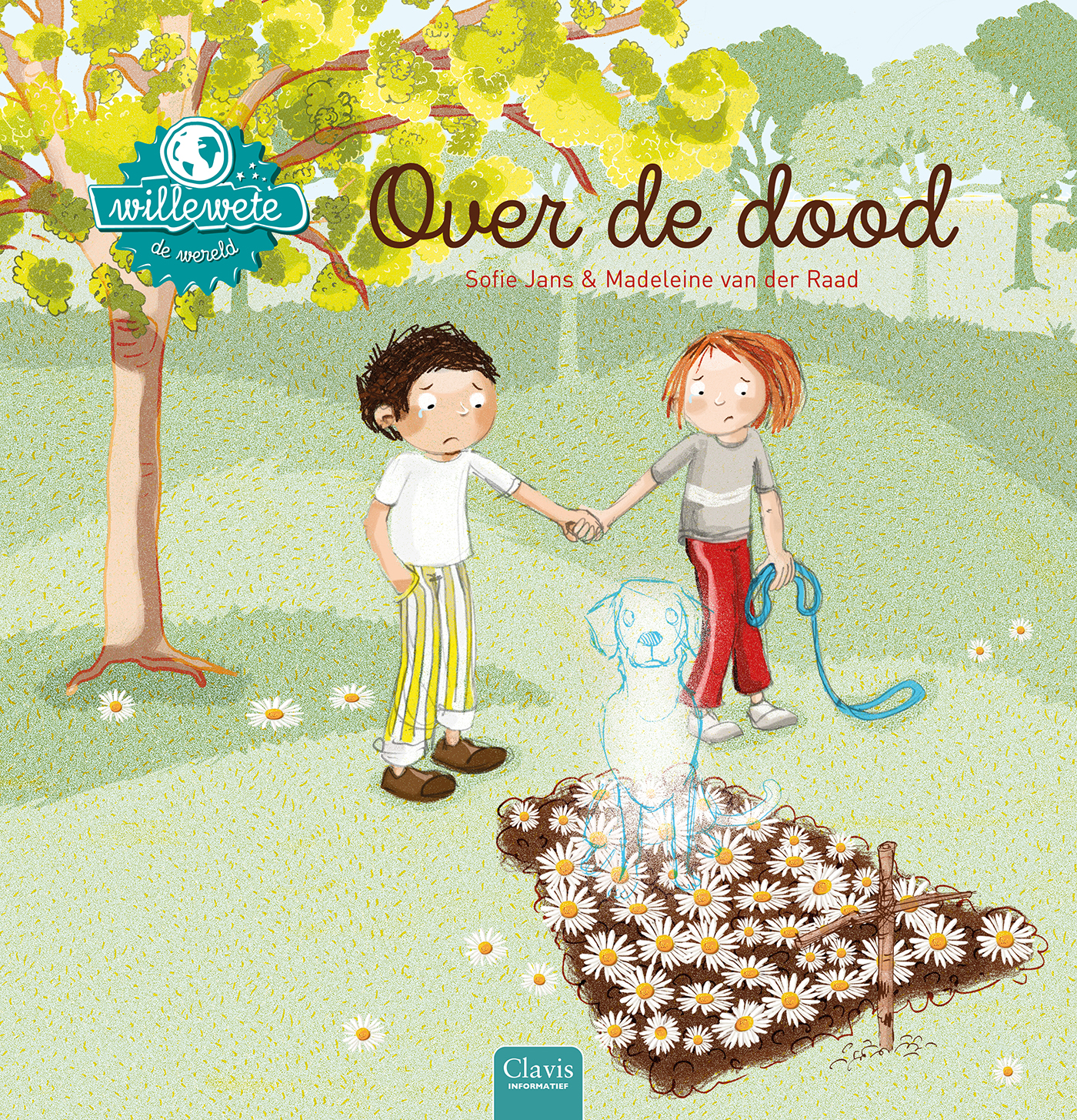 BoekcoverISBN 9789044848168Titel Over de doodReeks WilleweteAuteur Sofie JansIllustratorMadeleine van der Raad