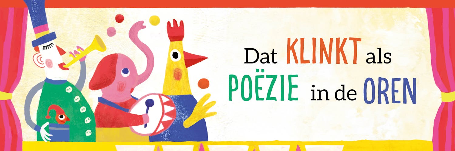 Banner voor de Poëzieweek