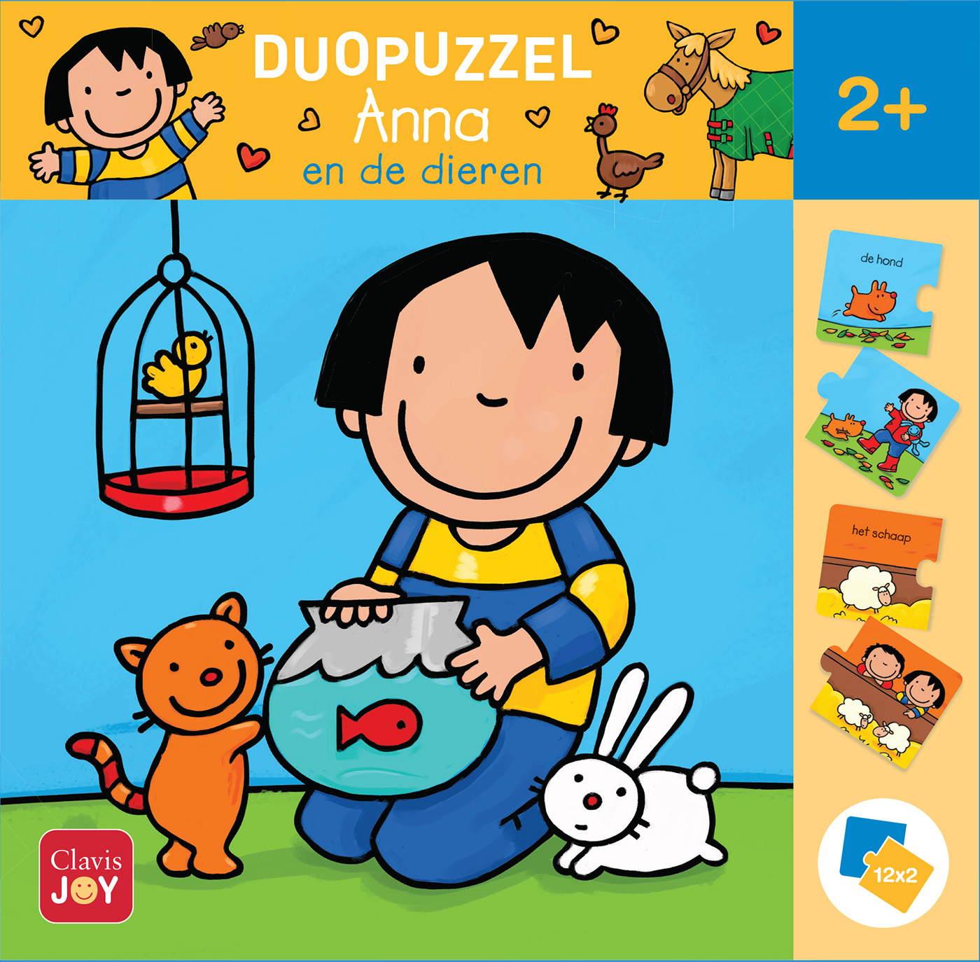 ISBN 5407009981333
Titel Duopuzzel Anna en de dieren