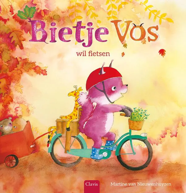 coverafbeelding Bietje Vos wil fietsen