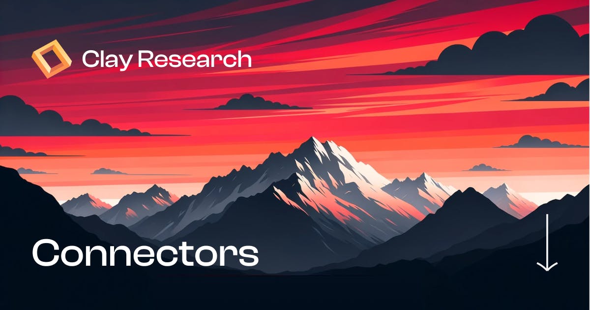 Connectors Clay Research Clay Research