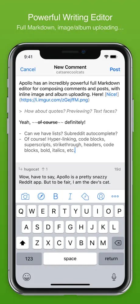 Apollo for Reddit Screenshot